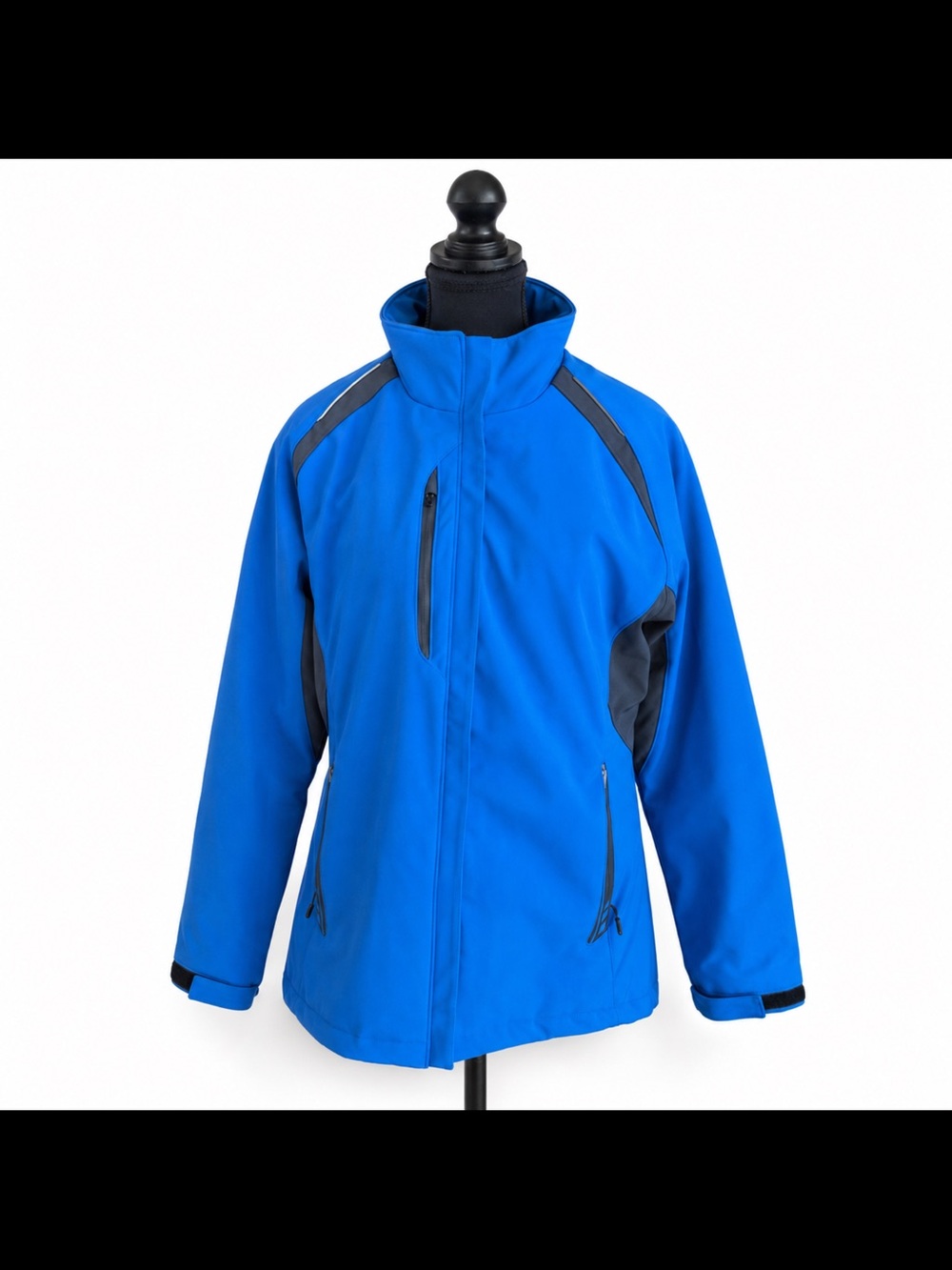 Elevate Zenith Women’s Blue Softshell Jacket Size M